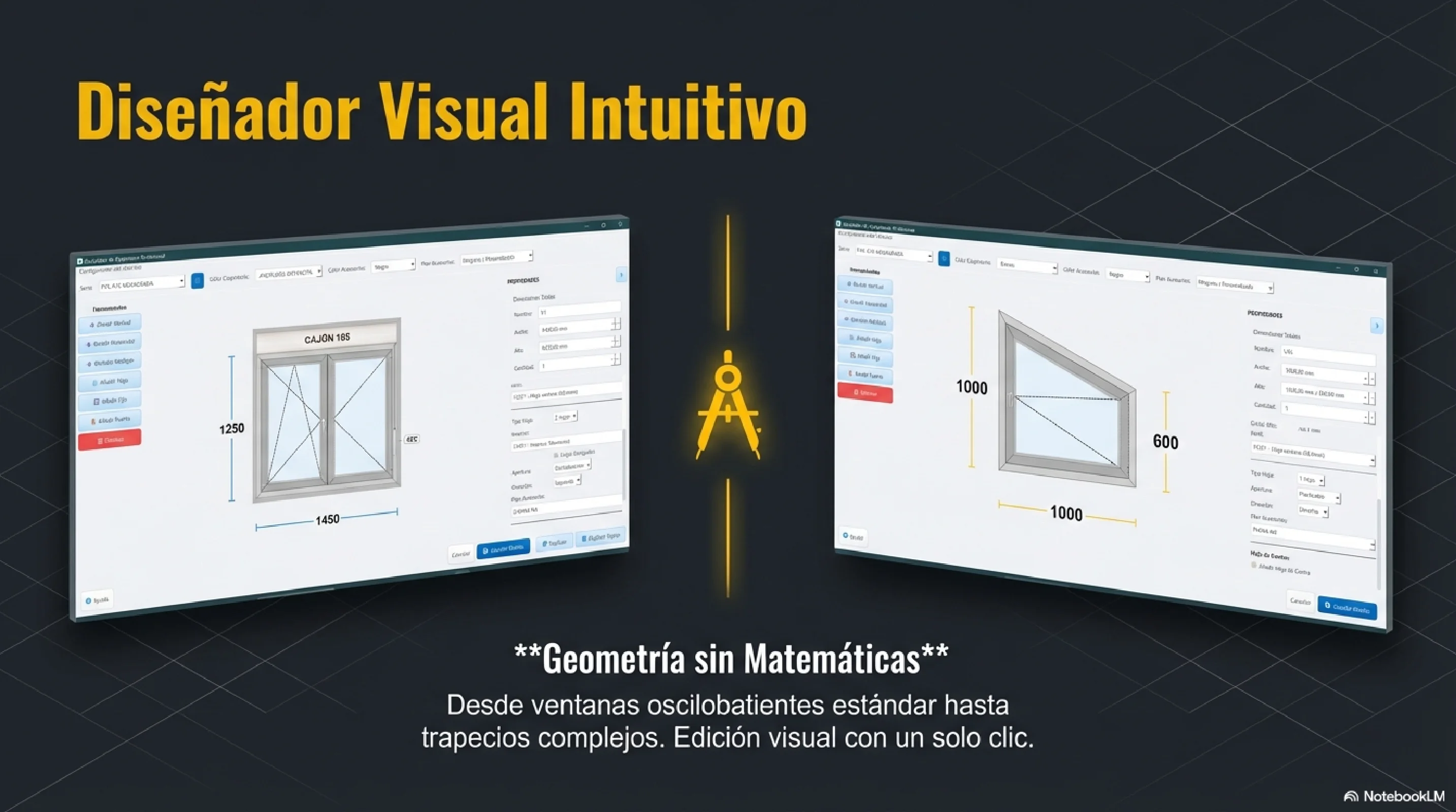 Captura de PRO-2000 MAXIMA mostrando el Designer y los modulos del programa